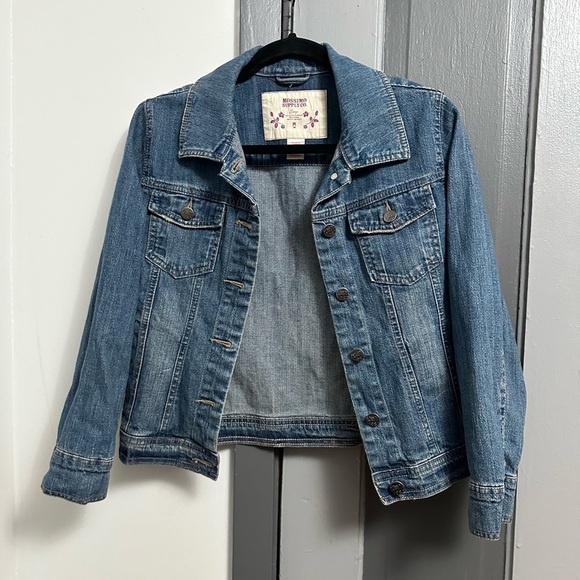 Mossimo Supply Co. Jackets & Blazers - Y2K Mossimo Supply Co. Blue Denim Jacket